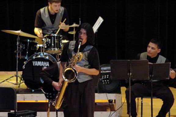 TJ Callahan jazz band Northwest High School
