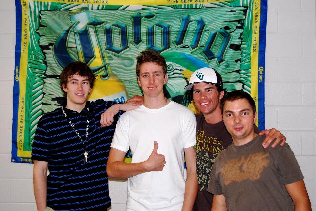 TJ Coastal Carolina University roommates