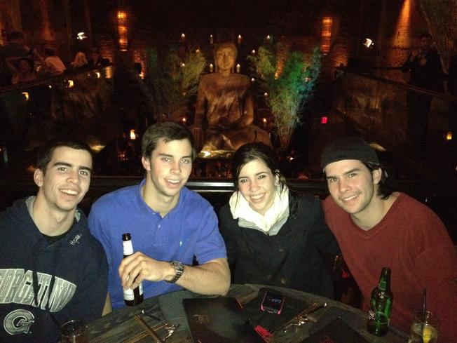 TJ Callahan at Tao in New York City 2011 New Years Eve